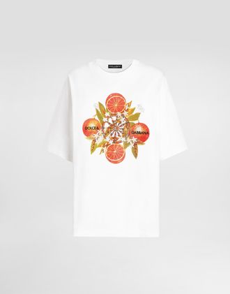 Dolce & Gabbana Jersey T-shirt - Woman T-shirts And Sweatshirts White 36