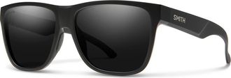 Smith Lowdown XL 2 60mm ChromaPop Polarized Square Sunglasses in Matte Black/Black at Nordstrom