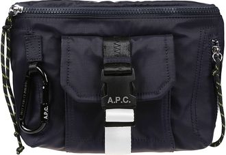 A.P.C. Trek Black Polyamide Belt Bag