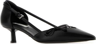 Prada D&eacute;collet&eacute; Heel - Black