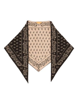 Guest In Residence bedrukte kasjmier Foulard