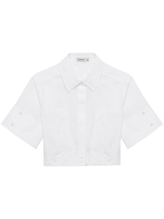 SIMKHAI Sabrina shirt - White