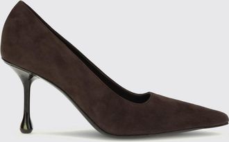 Jimmy Choo London D&eacute;collet&eacute; Ixia in pelle scamosciata con tacco alto a goccia