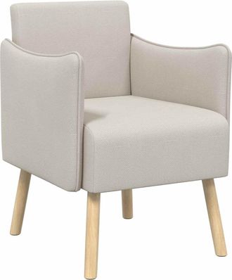 vidaXL Butaca Decorativa Avena Terciopelo Granulado Vidaxl