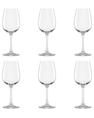 10 Strawberry Street Set of 6 Vail Glassware: Red Wine Glass