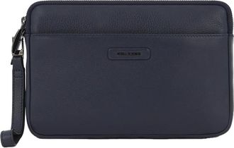 Piquadro Mens clutch with Rfid protection - Heren - Laptoptassen - Blauw - ONE Size - Tassen