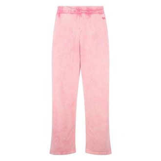 Diesel Sweatpants, male, Pink, Size: 2XL Soft Sweatpants