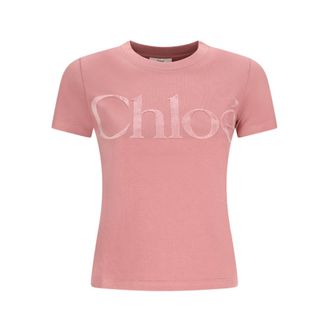 Chloé Donna, Top, Rosa, XS, new