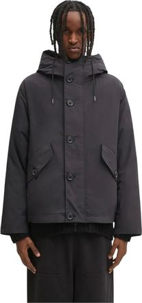 C.P. Company C.p. Company - Goggle Down Jacket - Heren - Jassen - Zwart - Maat: 2XL Katoen
