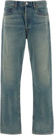 A Gold E Light Blue Straight Jeans