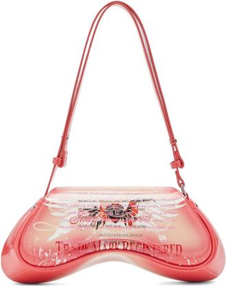 Diesel Borsa a spalla Remaster Capsule Play Crossbody - Rosa