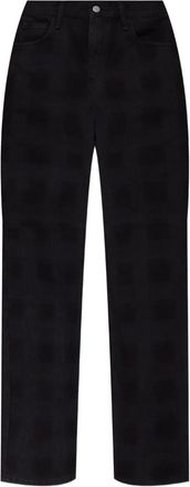 Carhartt Work in Progress Jeans met logopatch - Zwart