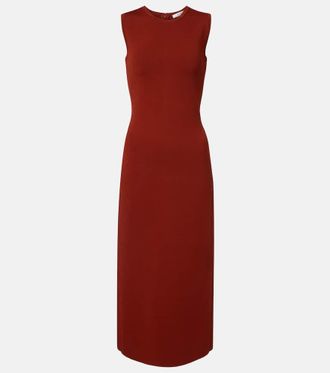 Max Mara Vestido midi de jersey