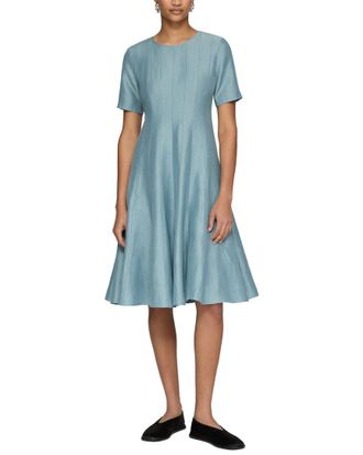 Lafayette 148 New York Box Pleat Dress