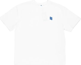 Ader Error logo-patch T-shirt - men - Cotton - M - White