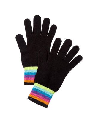 Brodie Gradient Stripe Cashmere Gloves