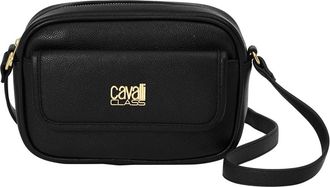 Cavalli Schoudertassen - Dames - Schoudertassen - Zwart - ONE Size - Leer - Tassen