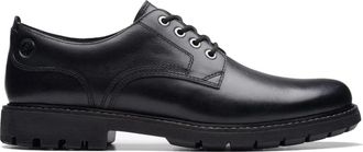 Clarks Batcombe Tie - Heren - Veterschoenen - Zwart - 39 1/2 EU - Leer - Schoenen