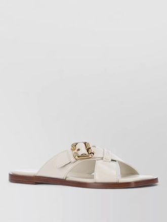 Chlo&eacute; leather sandals