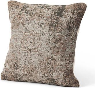 Mercana Khloe Square Pillow Cover in Gray at Nordstrom, Size Small