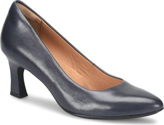S&ouml;fft Womens Samy Kitten Heel In Navy