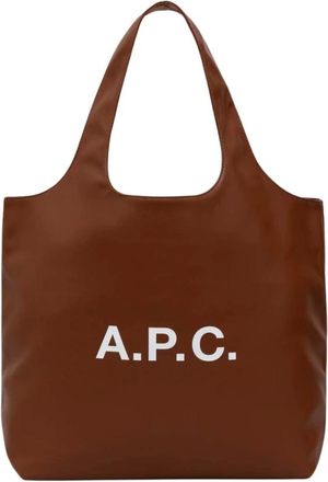 A.P.C. Ninon Tote - Bags - Mujer - Marr&oacute;n - ONE SIZE
