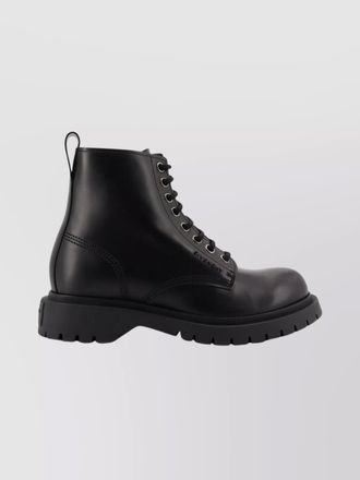 Givenchy leather lace-up ankle boots