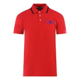 Aquascutum London 1851 Red Polo Shirt