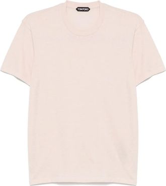 Tom Ford T-shirt effetto mélange - Rosa