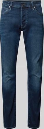 G-Star Slim Fit Jeans im 5-Pocket-Design in Dunkelblau, Größe 29/32