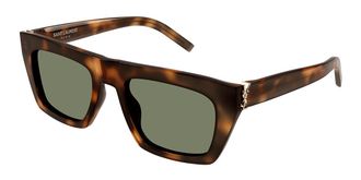 Saint Laurent SL M131 003 Mens Sunglasses Tortoiseshell Size 52