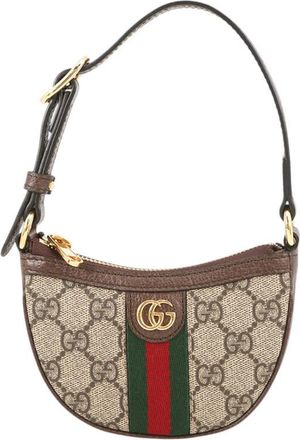 Gucci Pre-owned Gucci Mini GG Supreme Web Ophidia Handbag Ladies P7VWX5JJKA3F260S