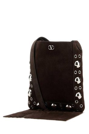 Valentino Garavani Cross Crossbody Bag - Brown