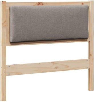 vidaXL Cabecero Otro Marr&oacute;n 100 Cm Madera Maciza De Pino Vidaxl