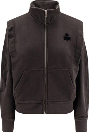 Isabel Marant Organic Cotton Blend Sweatshirt-Donna