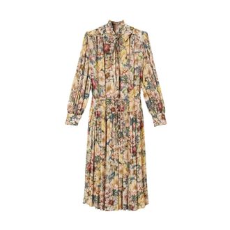 Twinset Midi Kleedjes - Dames - Casual kleedjes - Veelkleurig - L - Kleedjes