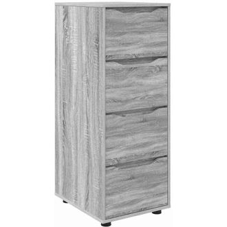 vidaXL Armario De Almacenamiento Gris Sonoma 40 X 48 X 105 Cm Vidaxl