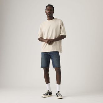 Levi's 405 Standard Shorts - Mens - 28X10 - Dark Wash / My Big Premiere