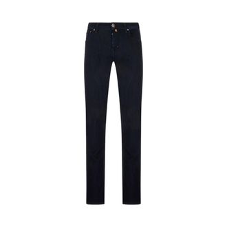 Jacob Cohen Slim-fit Jeans, male, Blue, Size: W35 Nick Slim Jeans