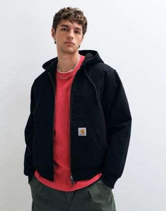 Carhartt Work in Progress giacca Active nera-Nero