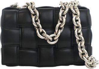 Bottega Veneta Pre-owned Bottega Veneta Nappa Intrecciato Padded Chain Cassette Satchel Ladies SVDCEFNSITUMXUPU