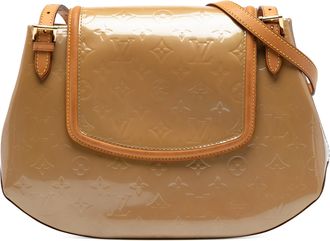 Louis Vuitton Pre-owned Womens Monogram Vernis Biscayne Bay Gm - Tan Leather - One Size