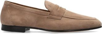 Tod's Su&egrave;de schoenen type loafers - Heren - Loafers - Bruin - 43 EU - Su&egrave;de - Schoenen