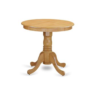 East West Furniture Dining Table Oak, EMT-OAK-TP