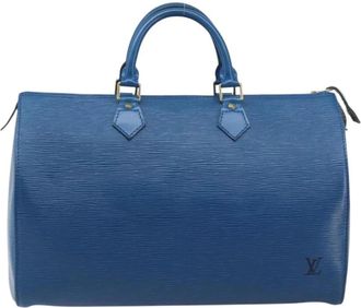 Louis Vuitton Pre-owned Handbags, female, Blue, Size: ONE SIZE Pre-owned Speedy Handbag