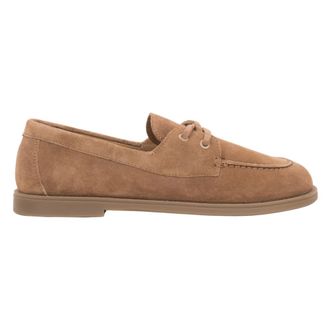 Estro & Luminara Loafers, female, Brown, Size: 10 US Boat-Style Loafers