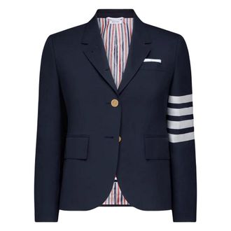 Thom Browne Donna, Giacche, Blu, S, new
