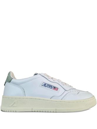 Autry medalist low sneakers - women - Calf Leather/Fabric/Rubber - 38 - White