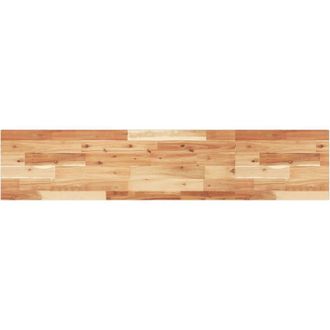 vidaXL Estante Flotante Madera Acacia Maciza Acabado Aceite 160x30x2cm Vidaxl