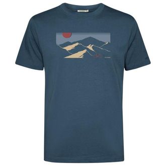 Greenbomb Mountain Tour Fusion T-Shirt f&uuml;r Herren | blau